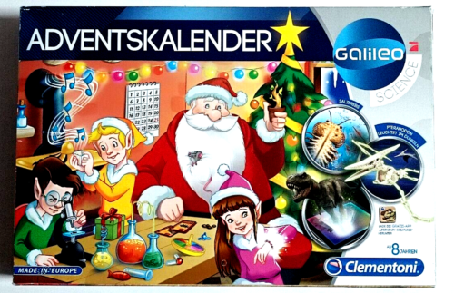 Adventskalender Weihnachtskalender Galileo Kids Science Clementoni 59190 NEU/OVP - Bild 1 von 6