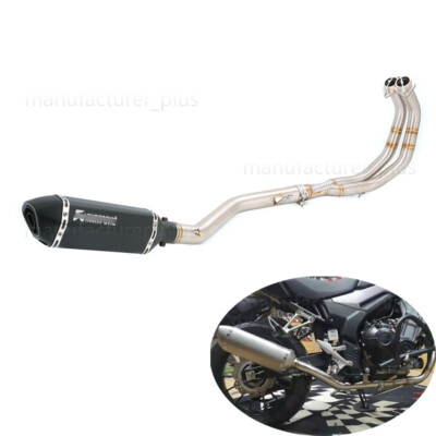 For Honda CBR500R CB500F CB500X 2013-2025 Header Link Pipe Slip On 51mm Mufflers