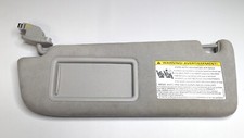 2011-2018 AUDI A8 A8L S8  FRONT LEFT SUN VISOR SUEDE ALCANTARA SILVER 4H0857551F