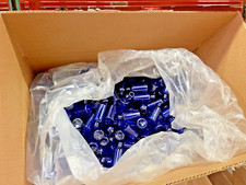 Bulk 1.5 oz Blue Boston Round Plastic Bottles  Box of 640