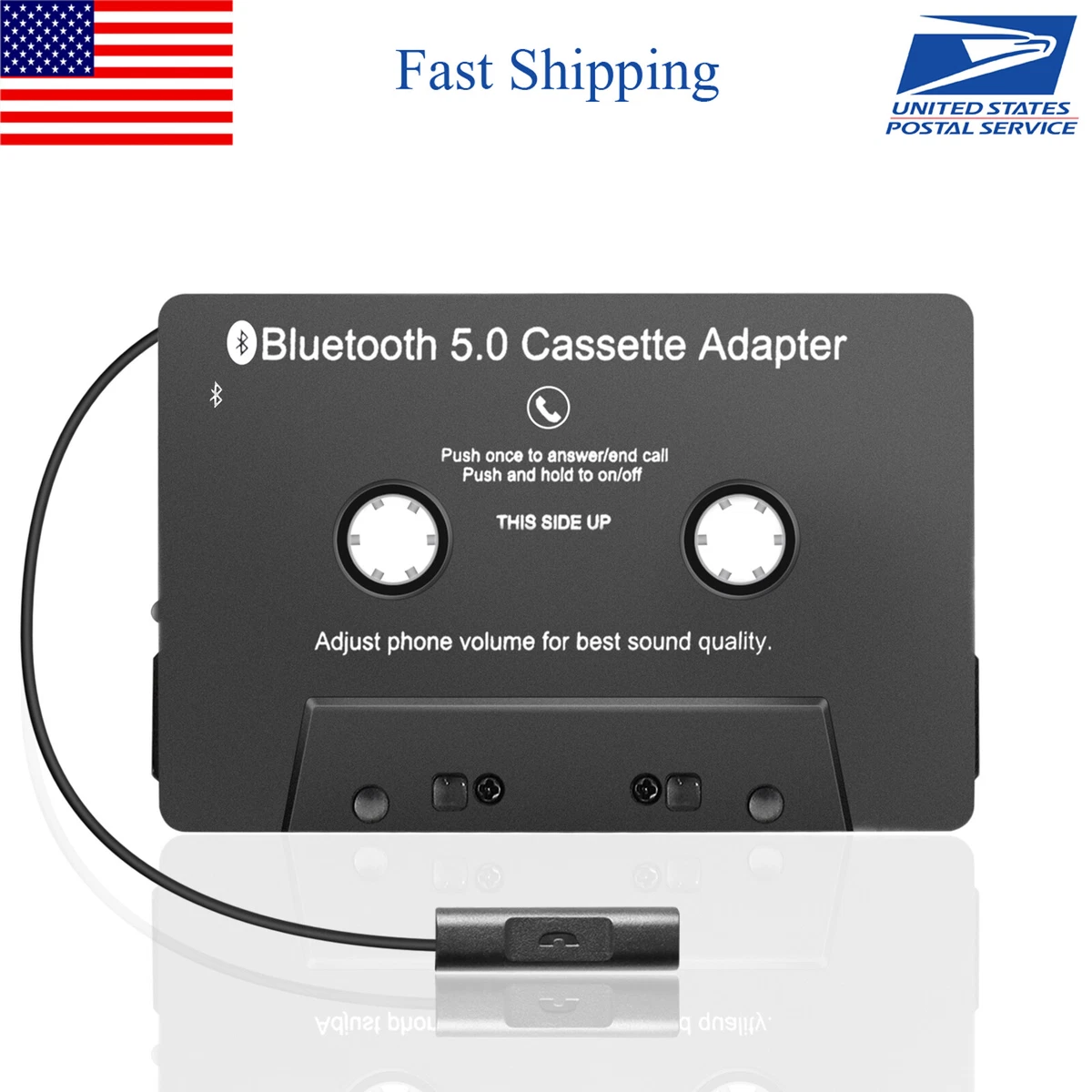 Bluetooth Cassette Adapter, Car Audio Bluetooth Cassette Bluetooth