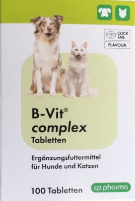 B-Vit complex 100 Tabletten für Hunde und Katzen (0,35 /1Stk)