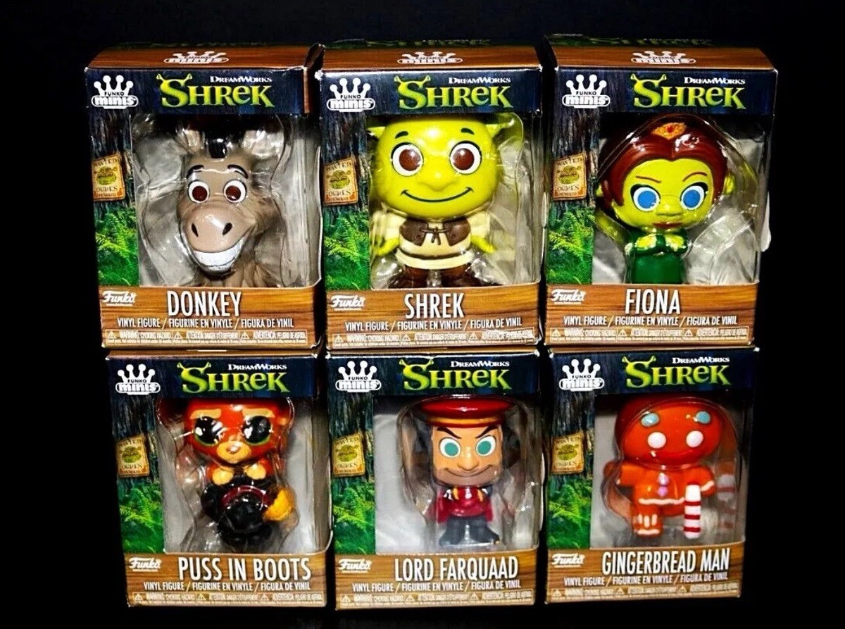 FUNKO MINIS DREAMWORKS SHREK COMPLETE SET OF 6 **NEW** | eBay