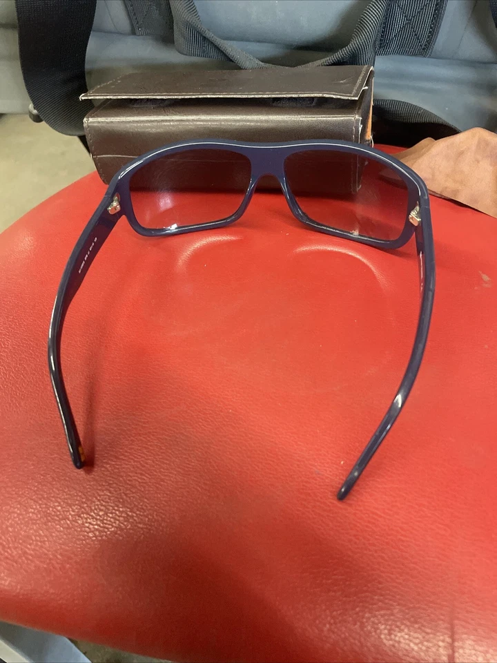 Nos HUGO NARANJA B0095/s Bpb Jj63015 125 GAFAS DE SOL AUTÉNTICAS Azul Gris Foto 3 de 4