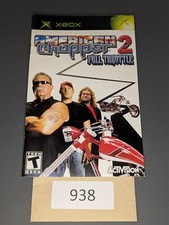 American Chopper 2: Full Throttle Microsoft Xbox, 2005  MANUAL ONLY 