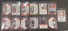 2024 Donruss Sage Football Autograph Lot 13 Cards Rookies Bobo Mims Gold #/100