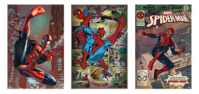 Spider-Man - 3 Piece Marvel Comic Poster Set (The Favorites) (Size: 24'' x 36'')