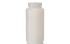 1000mL / 32 oz Wide-Mouth Bottle HDPE Bottle w Polypropylene Screw Closure QTY 1