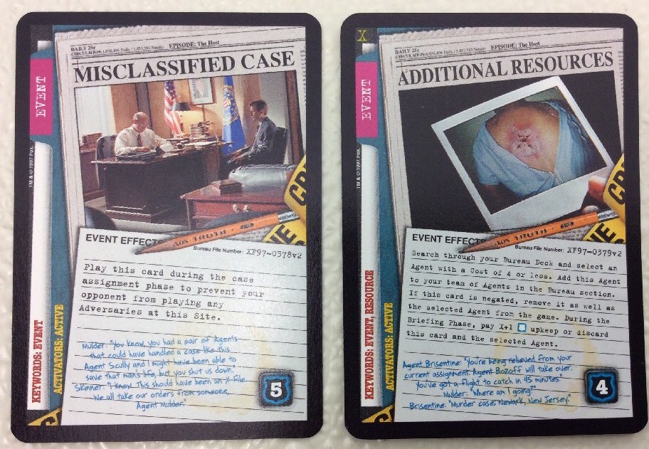 Complete Set of X-Files CCG TRUTH IS OUT THERE - Ultra Rare Cards