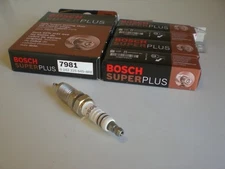 Set of 4 Bosch Super Plus 7981 Copper Yttrium HR9HC+ Car Truck Auto Spark Plugs