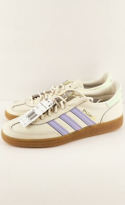 NEW DIDAS HANDBALL SPEZIAL OFF WHITE VIOLET PURPLE GUM IH2460 MEN'S SZ 9.5 &10.5