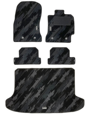 HKS 53001-AT043 Monotone Oil Color Floor Mats Full Set LHD 2013 2021 BRZ/86/FR-S