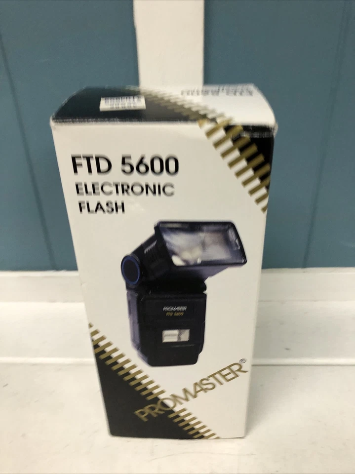 FLASH PROMASTER FTD 5600 para KONICA / MINOLTA USADO EN EXCELENTE ESTADO Foto 4 de 4