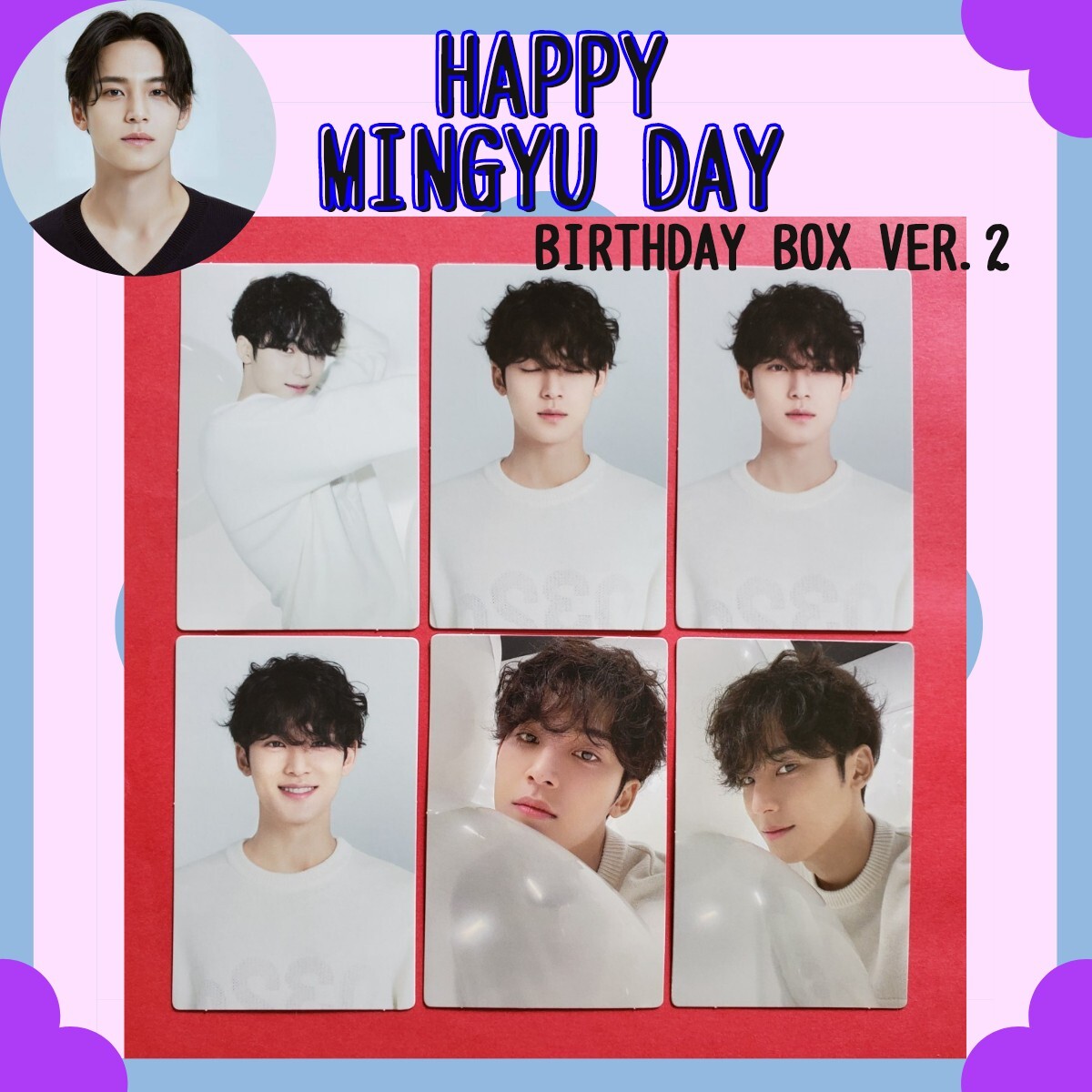 SEVENTEEN HAPPY MINGYU DAY Birthday Box Ver.2 Weverse Japan SEVENTEEN HAPPY MINGYU DAY Birthday Box Ver.2 Weverse Japan