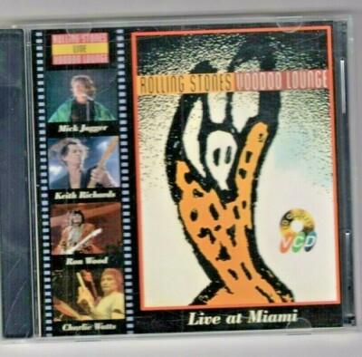 Rolling Stones Voodoo Lounge Live at Miami Tour - Rare 2 Disc VCD 