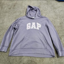 GAP Purple Hoodie Sweatshirt with Front Pocket Size XL