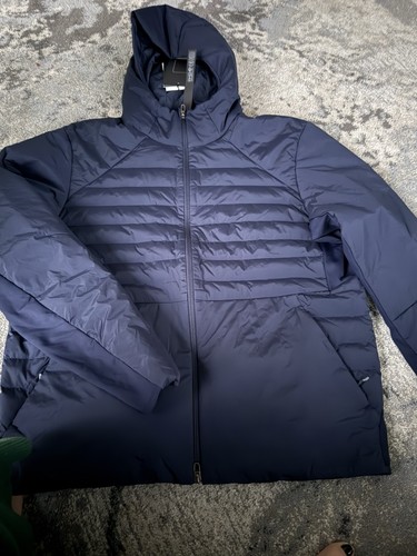 Lululemon Down For It All Hoodie XXL Men’s Jacket Navy 700-Fill