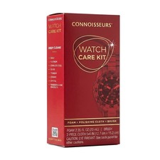 3Piece Watch Cleaning Kit with Foam Cleanser, Brush and Cloth