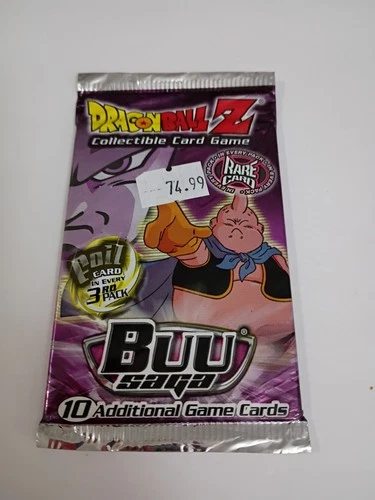 Dragon Ball Z Buu Saga TCG Booster Pack Sealed Score (10 Cards)