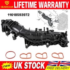 11618593972 INTAKE INLET MANIFOLD & SWIRL FLAPS FOR BMW MINI 1.5 DIESEL B37 -19
