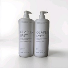Olaplex No.4 Fine and No.5 Fine Shampoo and Conditioner Duo 33.8 Oz New