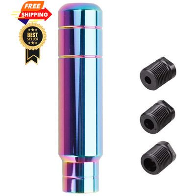 BARTOO Aluminum Alloy Heavy Weighted Shifter Knob, 5'' Auto Gear Shift Neo 