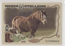 2019 Topps Allen & Ginter Mares and Stallions Clydesdale Horse #MS-11 y0q