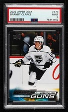 2022-23 Upper Deck Series 2 Young Guns Brandt Clarke #470 PSA 9 MINT 1z9