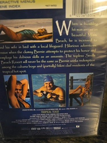 Tropical Tease (DVD, 1994) Brand New Sealed Rare OOP DVD + Special Features! - Picture 5 of 5