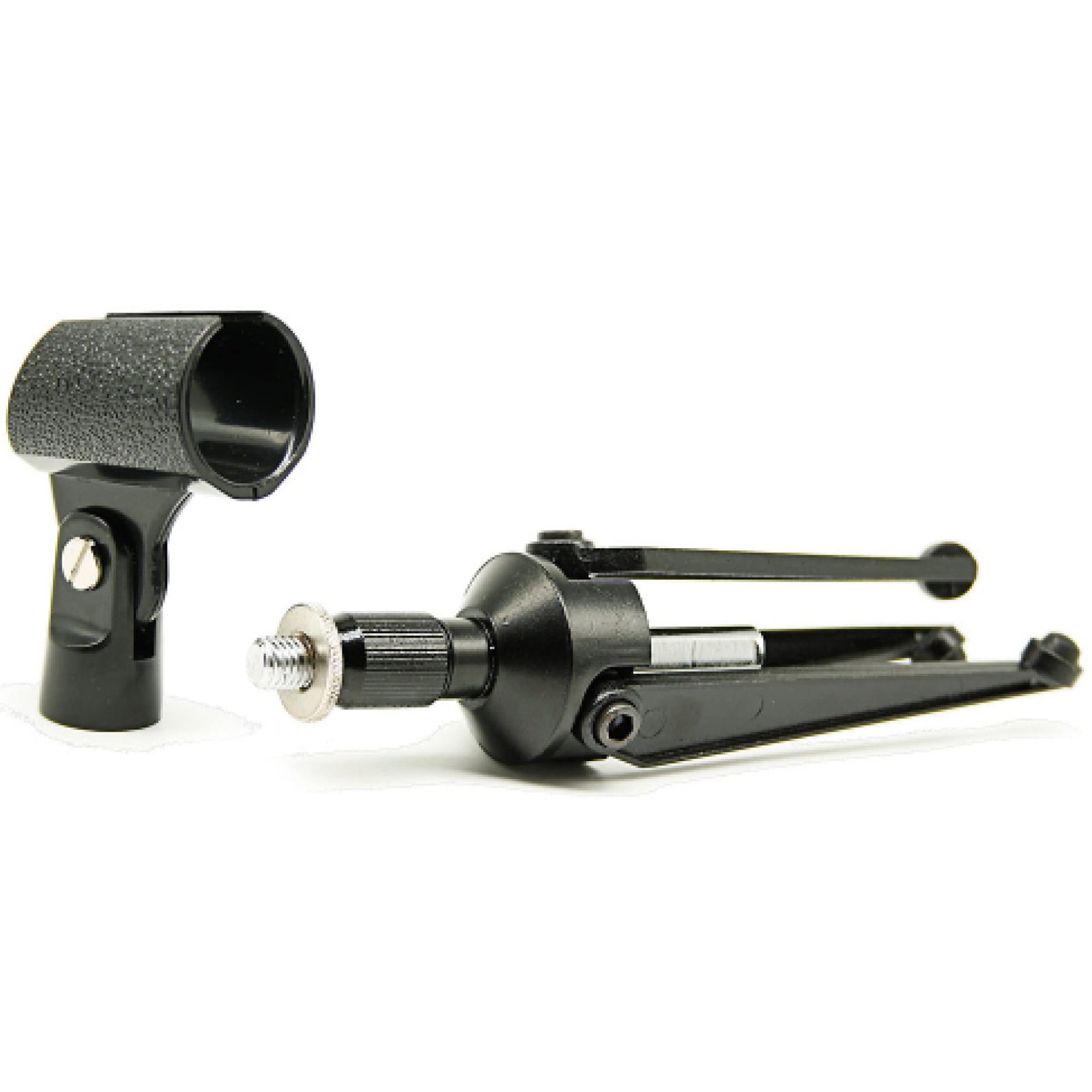 Pied de microphone de table réglable SM47 support de micro lourd stable noir
