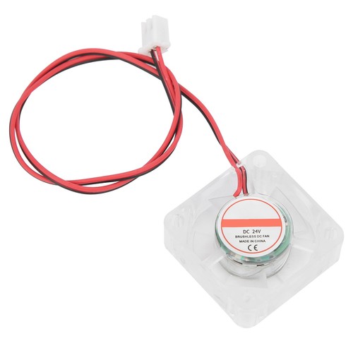 (24V)2 Stück Transparenter 3D-Drucker-Lüfter ABS-Material Leiser Betrieb❀ - Bild 3 von 16