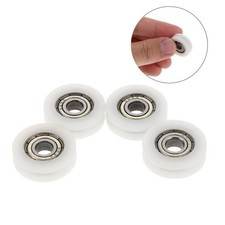  4 Pcs Roue De Porte Serre Roulettes Coulissante Coulissantes Pour Placard