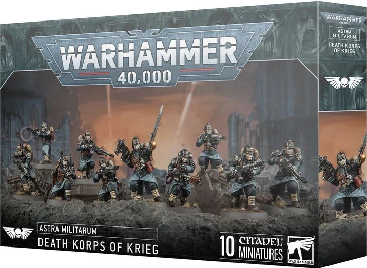 Maquette Astra Militarum Warhammer 40K Death Korps of Krieg 47-80 Collection Games Workshop
