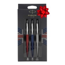Parker Jotter London Trio Discovery Pack: Ballpoint Pen (Royal Blue) Gel Pen ...