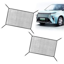 2 PCS Car Grill Mesh, High-density Grille Protection Net, Debris Automotive
