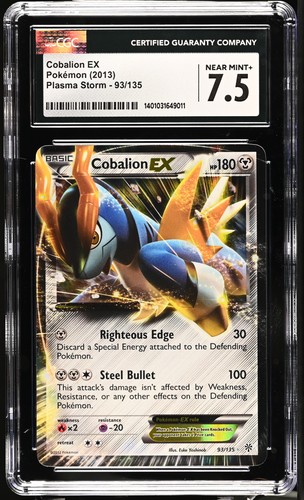 Cobalion-EX graded CGC 7.5 for sale on eBay