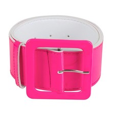 80er Jahre Gürtel Damen Fasching Karneval Kostüm Zubehör Vintage Neon Outfit