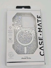 NIB Case Mate Apple iPhone 15 Pro Twinkle Disco (Holographic Sparkle MagSafe)