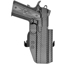 1911 4.25in w/Rail Paddle Holster - Rounded Gear