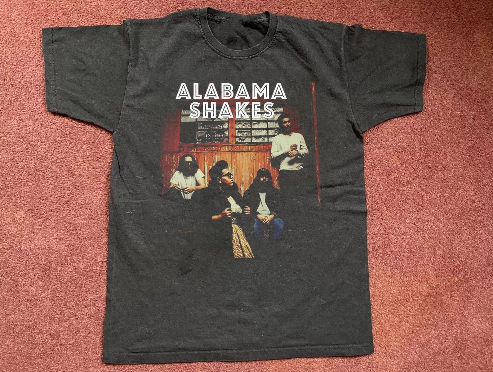 Alabama Shakes Black Cotton Shirt Full size S-5XL unisex RARE
