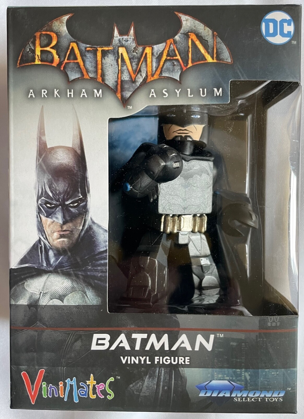 DC Comics Batman Arkham Asylum Vinimates Dark Knight Diamond Select Toys Figure