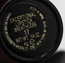 Elizabeth Arden Exceptional Lipstick Breathless 17 NOS