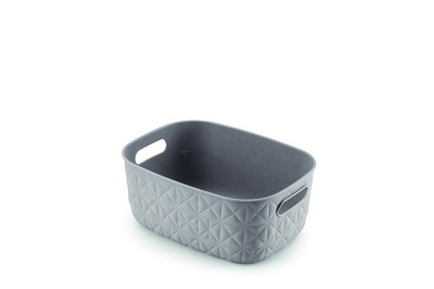 Basket, Storage Curver Softex, 4 L, Gray, 26 X 19 X 11 Cm