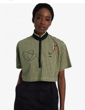 Polo Fred Perry Uk 12 Amy Winehouse ritagliata nuova etichette Regno Unito 12 