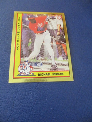 MICHAEL JORDAN 1991 AMERICAN SPORTS MONTHLY GOLD BORDER ROOKIE