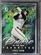 Shaw, Chris - 2019 Bowman Chrome Mega Box - ROY Favorites - 18/99-INV