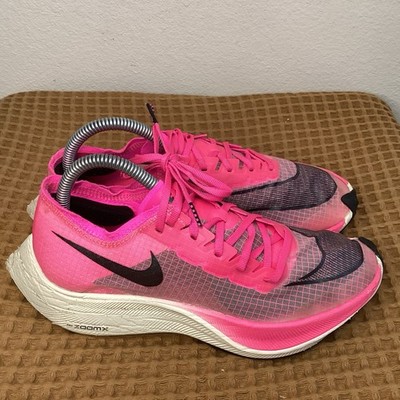 Nike ZoomX Vaporfly Next % Men's 6 Women's 7.5 Pink Running