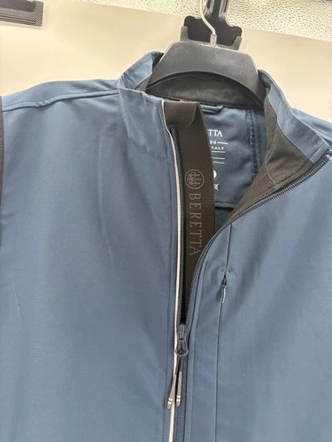 Beretta Windshell EVO Vest Blue Full Zip Hunting Outdoors Men's Sz. Large! image 3
