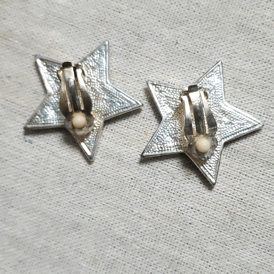 Pendientes estrella vintage Y2K Foto 4 de 4