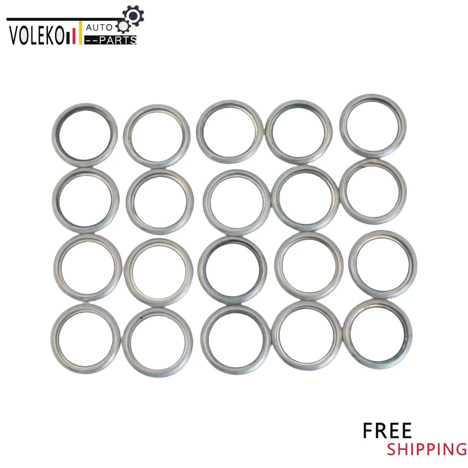 Se adapta a Subaru Forester Legacy Outback WRX 20 PIEZAS Tapón de drenaje de aceite Junta de arandela de aplastamiento Foto 3 de 4